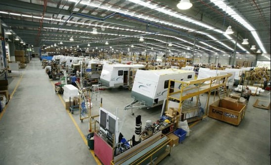 RV Production Amps up